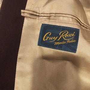 Maroon smoking jacket/sport coat